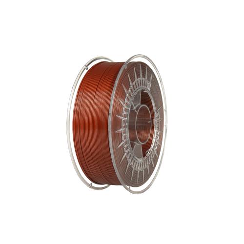 PLA Devil Design PLA filament 1.75 mm, 1 kg (2.0 lbs) - dark copper